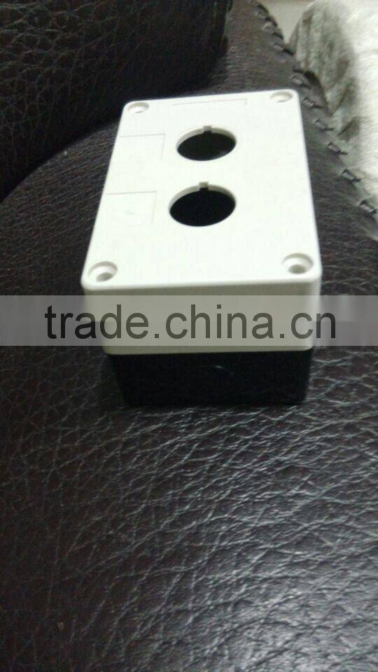 CNGAD plastic 2 holes GB2 series button switch box(pushbutton control box,plastic switch box) (GB2-B02)
