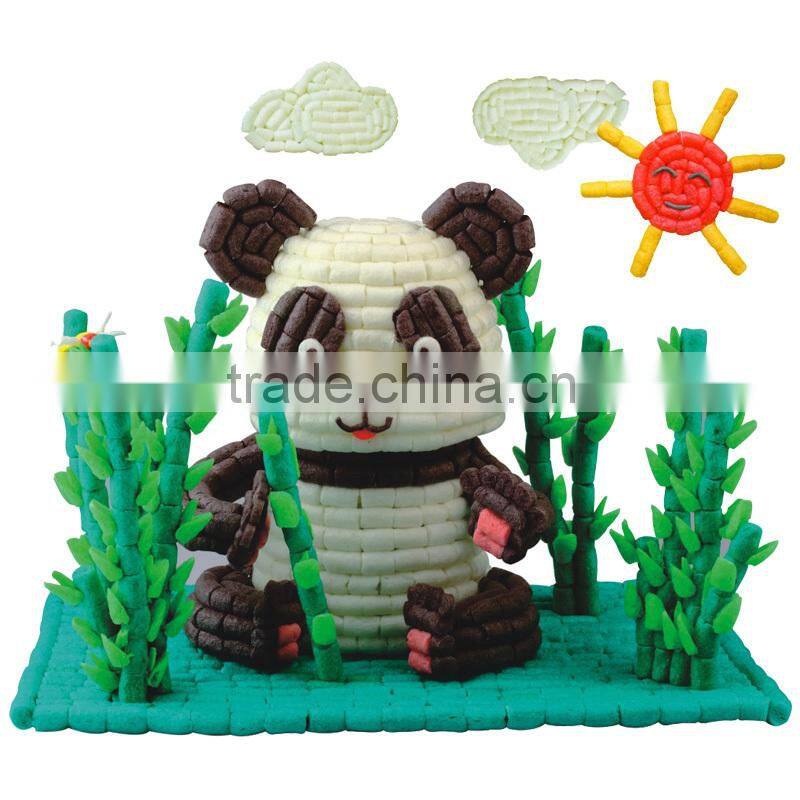 500PCS DIY Magic cornstarch block play set,new toys, play corn, 2016 new hot toys, move brain toys