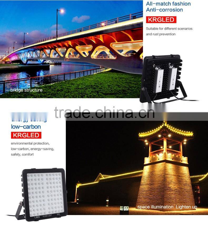 for square lighting 100w with pure white 12 volt led lights