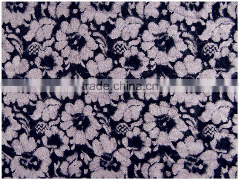 ballistic pant fleece peached fabric pain flowers different color manufactur mading cotton lace fabrics
