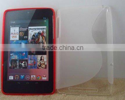 TPU Sline design case For google Nexus 7"