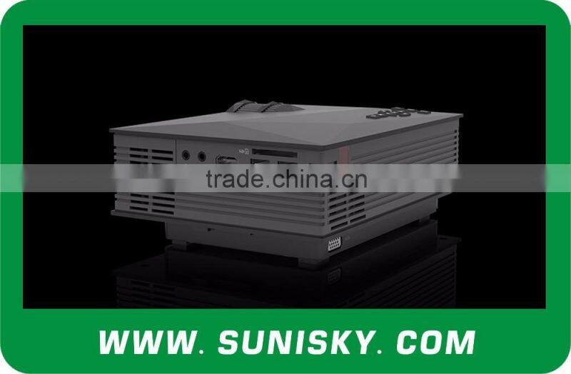 2016 WiFi Small LCD Projectors High Brightness LED Projector for Meeting, Training (SMP46)