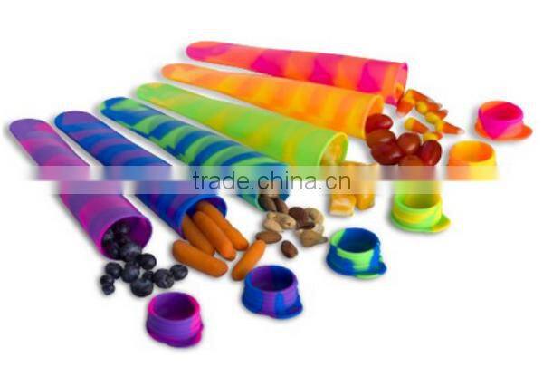 FDA & LFGB Approved 100% Food Grade Silicone ice lolly maker