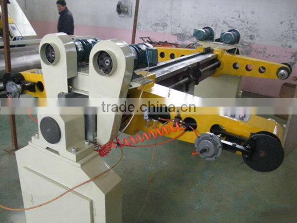 Latest product energy saving machine corrugated single facer & mill roll stand & paper cutting machine
