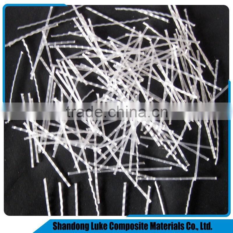 plastic fiber for cemment Curved Macro PP Fibre / PP concrete curved fiber