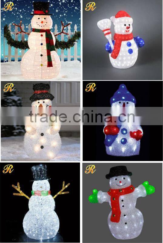 Christmas LED snowman decorations on sale