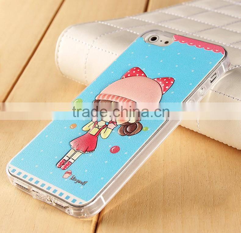 Color Print Smart Phone Housing Bag Customize Design IMD Mobile Shell for iPhone 6/6s Plus