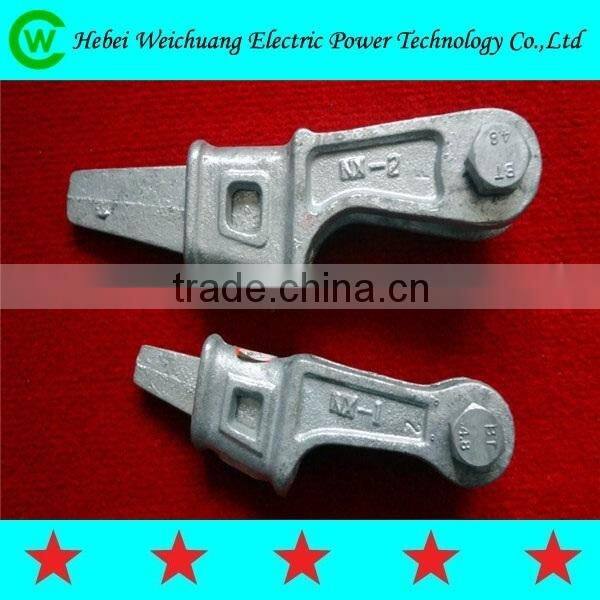 High Quality Overhead Line Fittings Wedge Type Aerial Strain Clamp, Made by Scientifc Process and High Standard