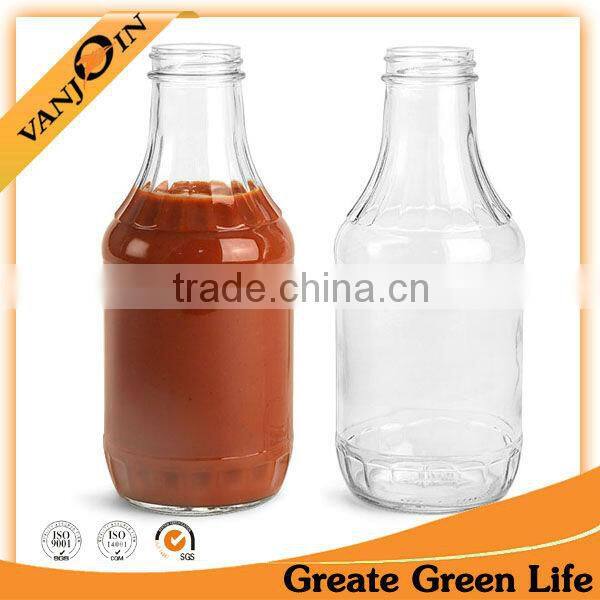 Promotion Flint 16 oz Sauce Decanter Glass Bottles