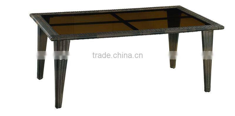 2016 new Outdoor furniture rattan table
