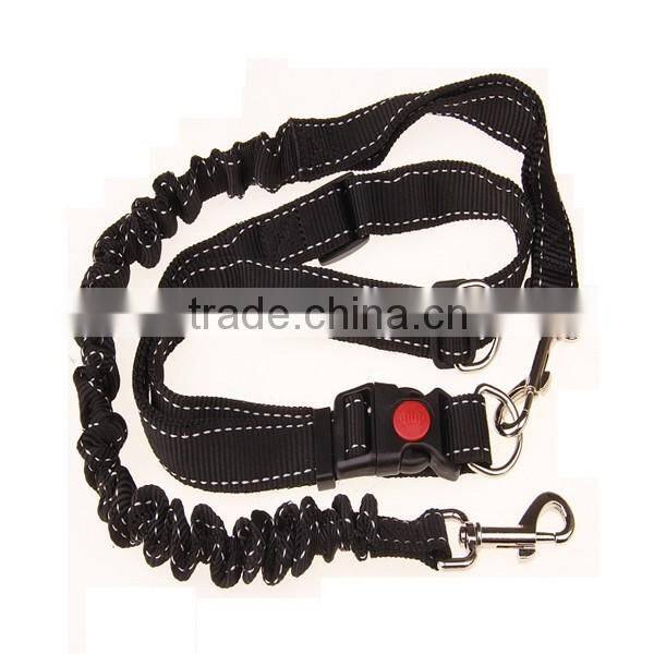 bungee leash wholesale belt leash nylon dog belt leash