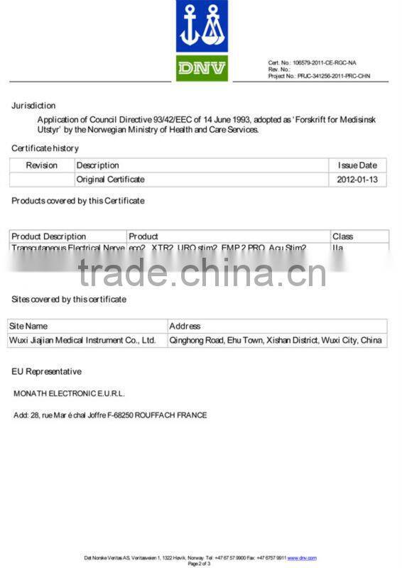 High-Quality Disposable Cheap Portable Electronic Pulse Massager TENS