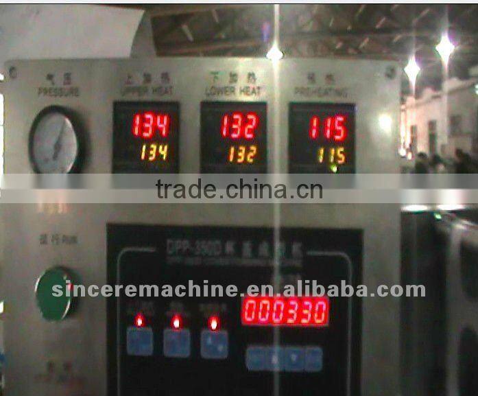 Plastic Lids making machine for milk tea cup