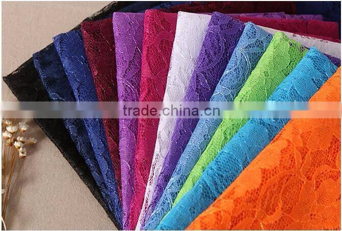 wholesale polyester lace fabric wedding dress material