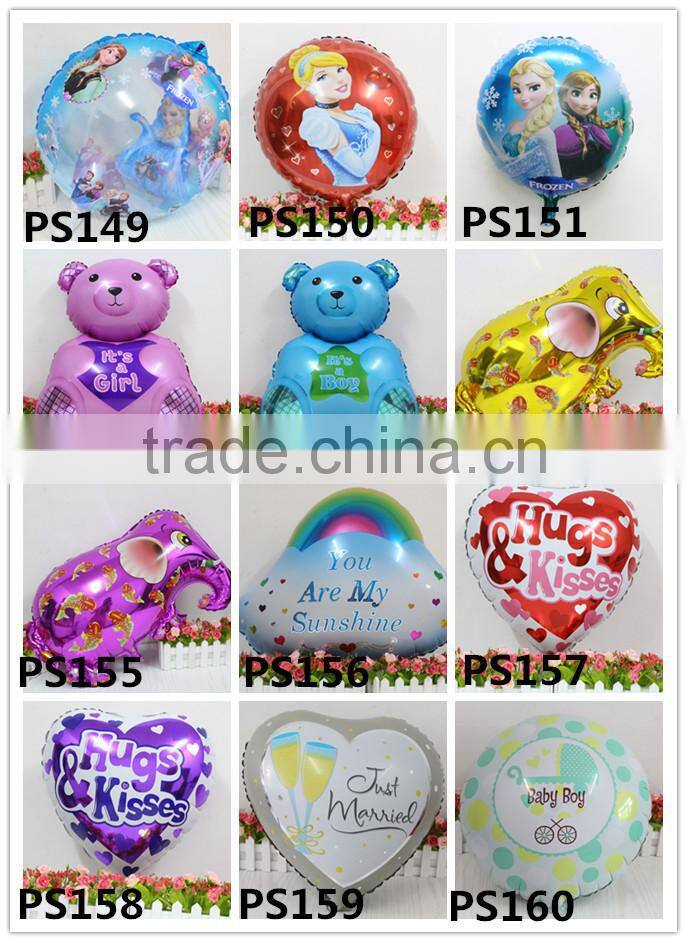 2015 New arrival 87*59cm kiss monkey balloon foil helium balloons for birthday party decoration globos,animal balloon