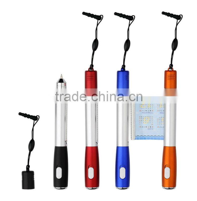 2013 new design plastic banner pen with light