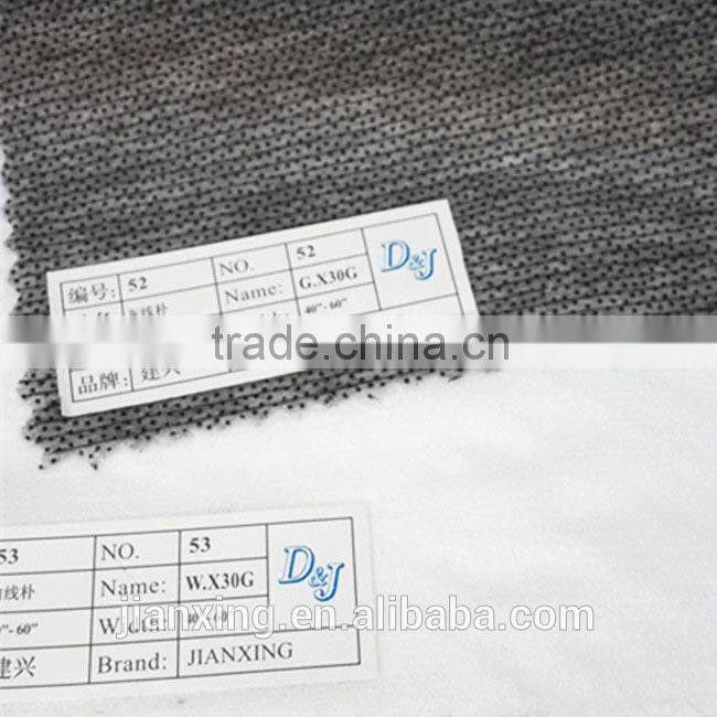 High quality nonwoven microdot interfacing for garment