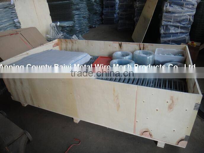 BAIYI Cheap Low Carbon Steel Wire Cage for Rabbit