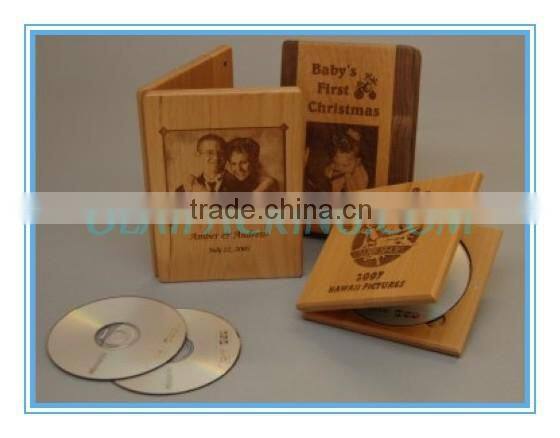 Unique Wooden CD Box With Photos