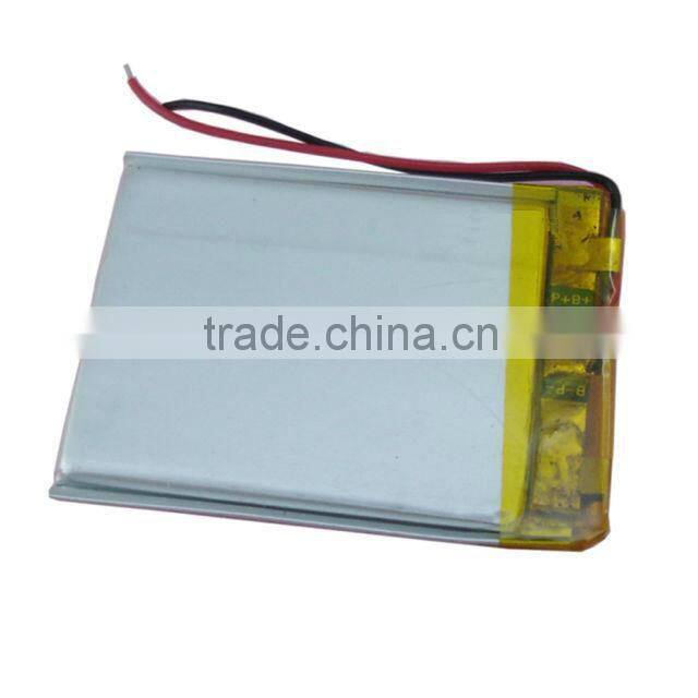 Polymer Lithium battery for GPS Bluetooth 3.7v 400mah