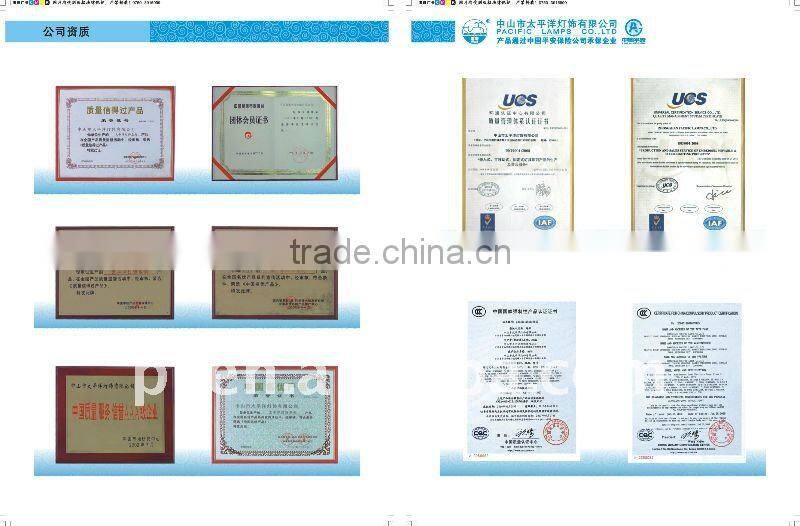 LED garden lamp fixture with Aluminum or iron material