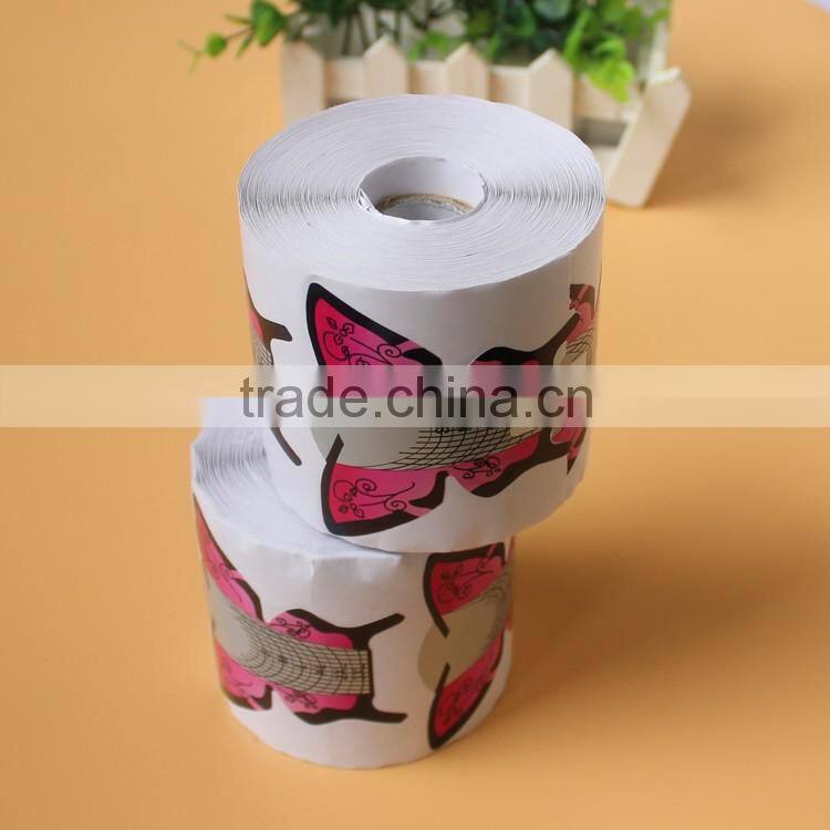 500Pcs Nail Art Tips Extension Forms Paper Nail Forms Nail Art Tool