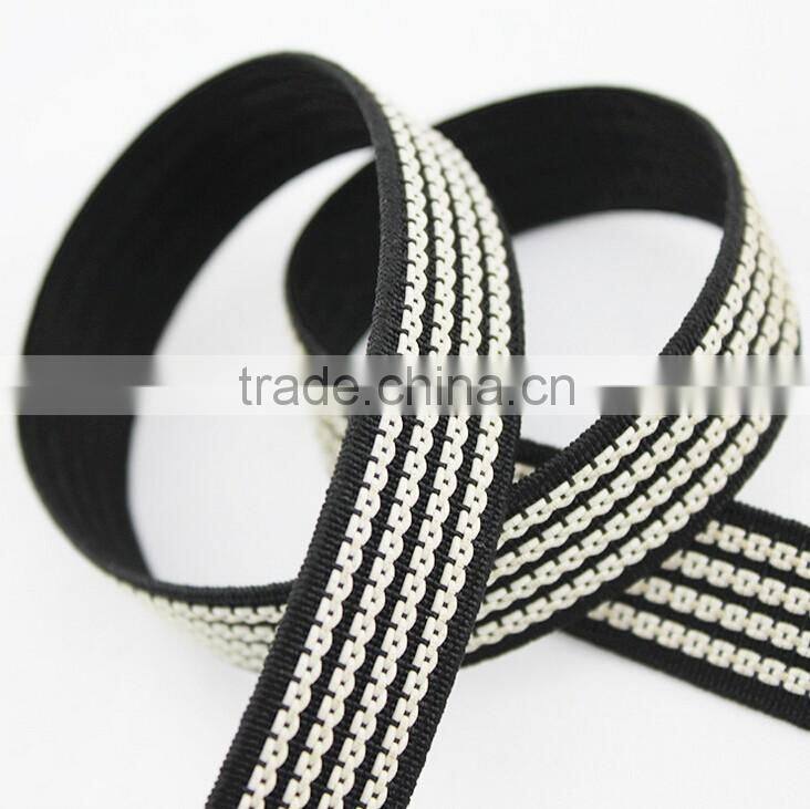 Woven Anti Slip Elastic Webbing