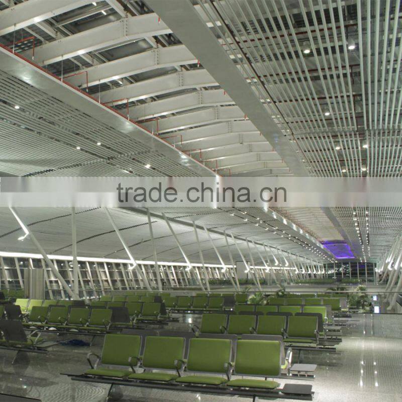 Modern Round Pipes Aluminum Slat Linear Suspended Ceiling System