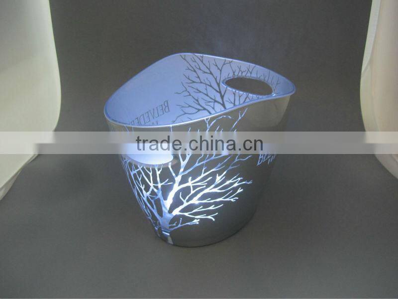 led ice bucket, grey goose, belvedere ice bucket