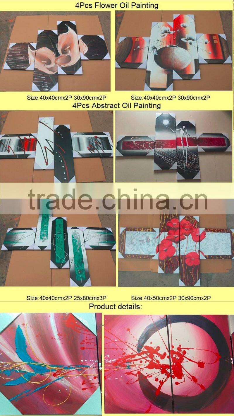 Shu1716 Thick textured handmade landscape canvas painting