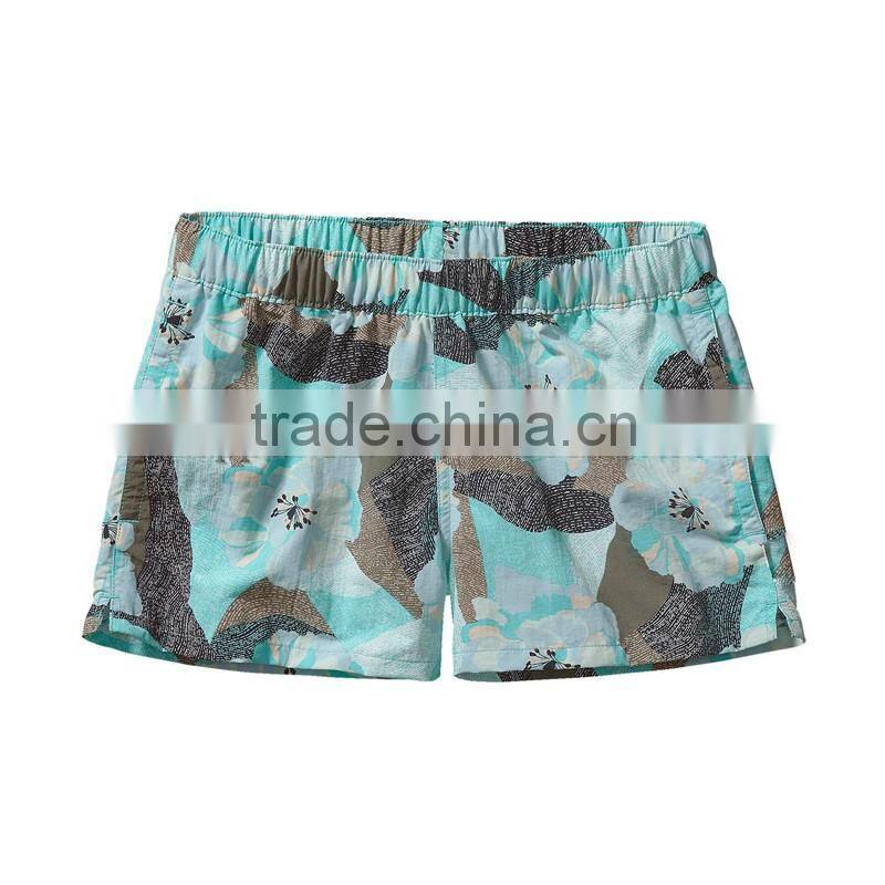 Wholesale 2016 Factory Custom Nylon Shorts For Woman