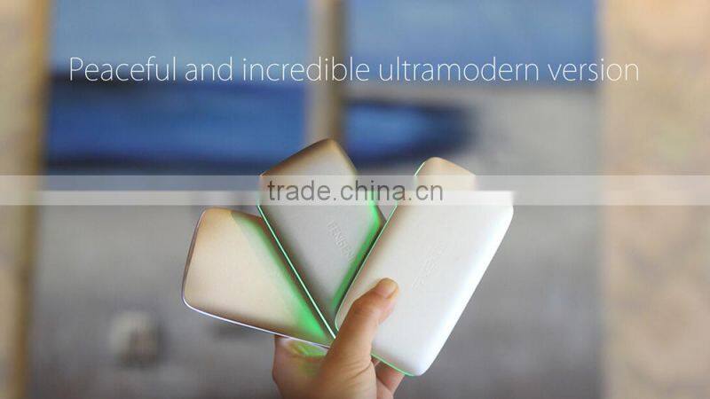 Intelligent Power Bank Space Aluminum Housing, RGB Ambilight Tech, 6000mAh, mobile power bank for all smart phone