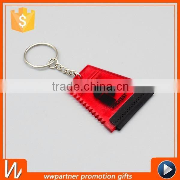 Mini keychain ice scraper