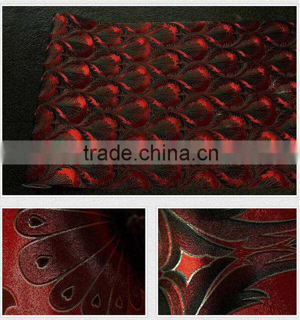 peacock feather pattern vinyl wallpaper entertainment 3d fashion wallpaper