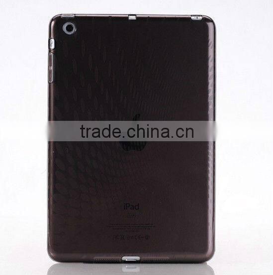 for ipad 2/3/4 soft tpu shell, high quality(FDA, BV , ISO report )