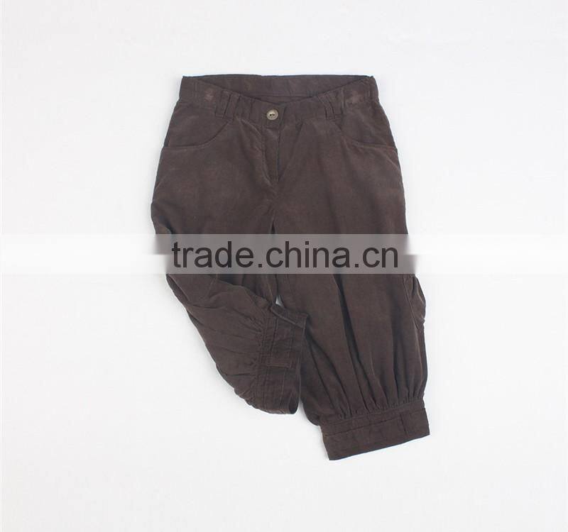 comfortable fabric cotton balloon pants for kids