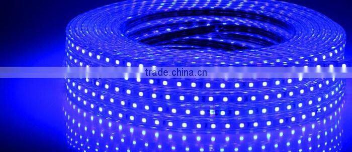 Chasing Led Rope Light High Quality High Brightness 5050/2835/5730 Led Strip Light 100m/50m/Reel Lightning With High Voltage Rgb
