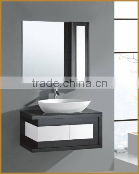 2016 Classic European style MDF Yes Include Basin Bathroom Vanity Combo RA029 With mirror cabinet