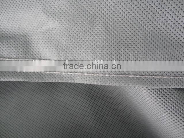 tailored travel trailer RV cover, OEM water-repellent breathable UV protection caravan cover, customized tourist trailer cover