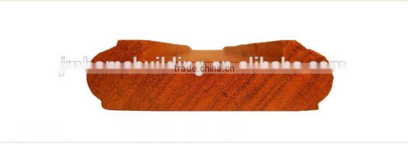 Staircase wooden handrail assemble parts
