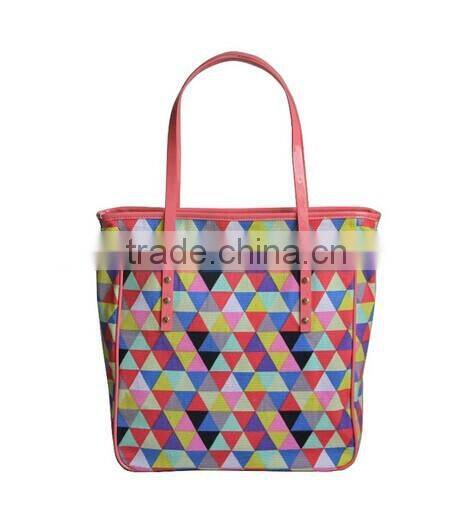 leisure canvas shopping bag