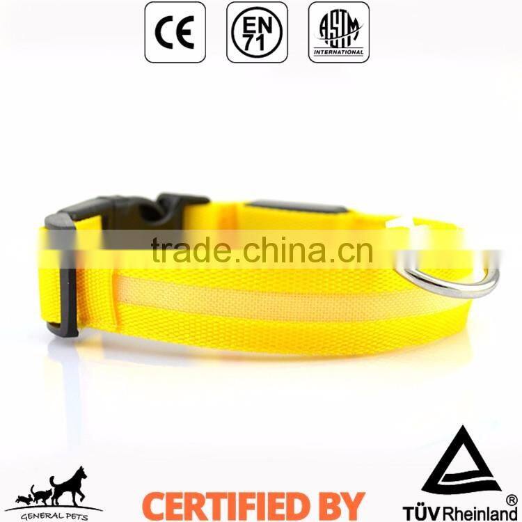 Wholesale Reflective Pet Accessories Dog Led Collar Bulk