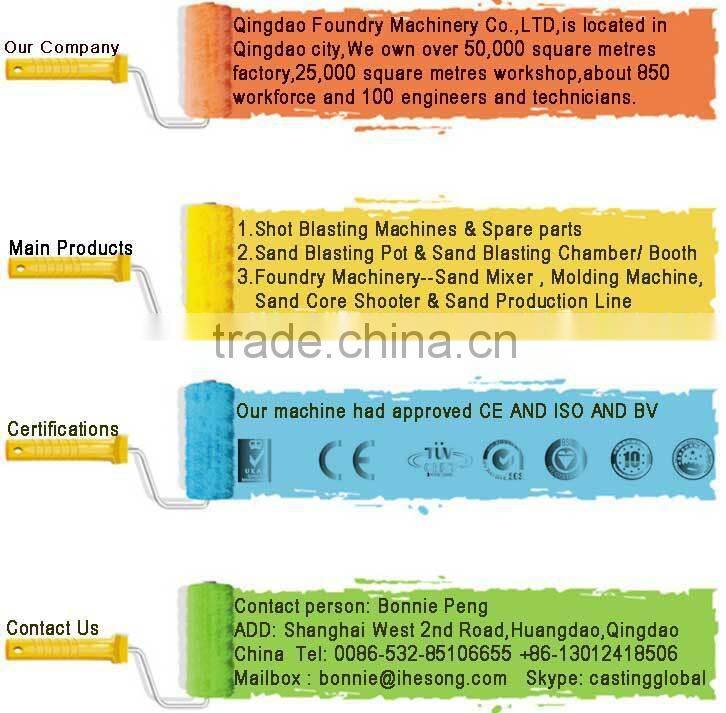 Aluminum Profile Shot Blasting Machine