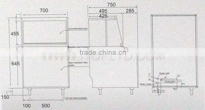 IC-320/IC-350 Ice maker (cube ice)