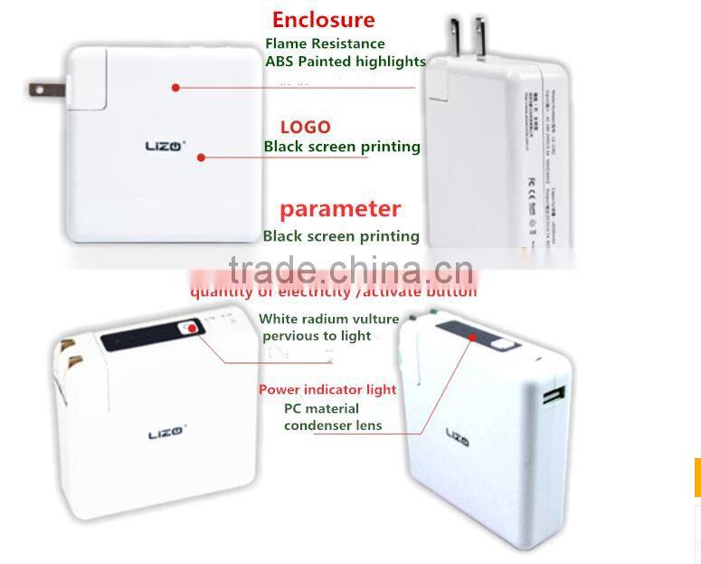 2016 NEW products hot selling factory price universal power bank with fc ce rohs