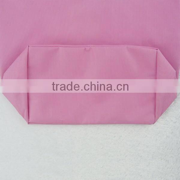 Blue plain shopping 600d polyester canvas bag for custom