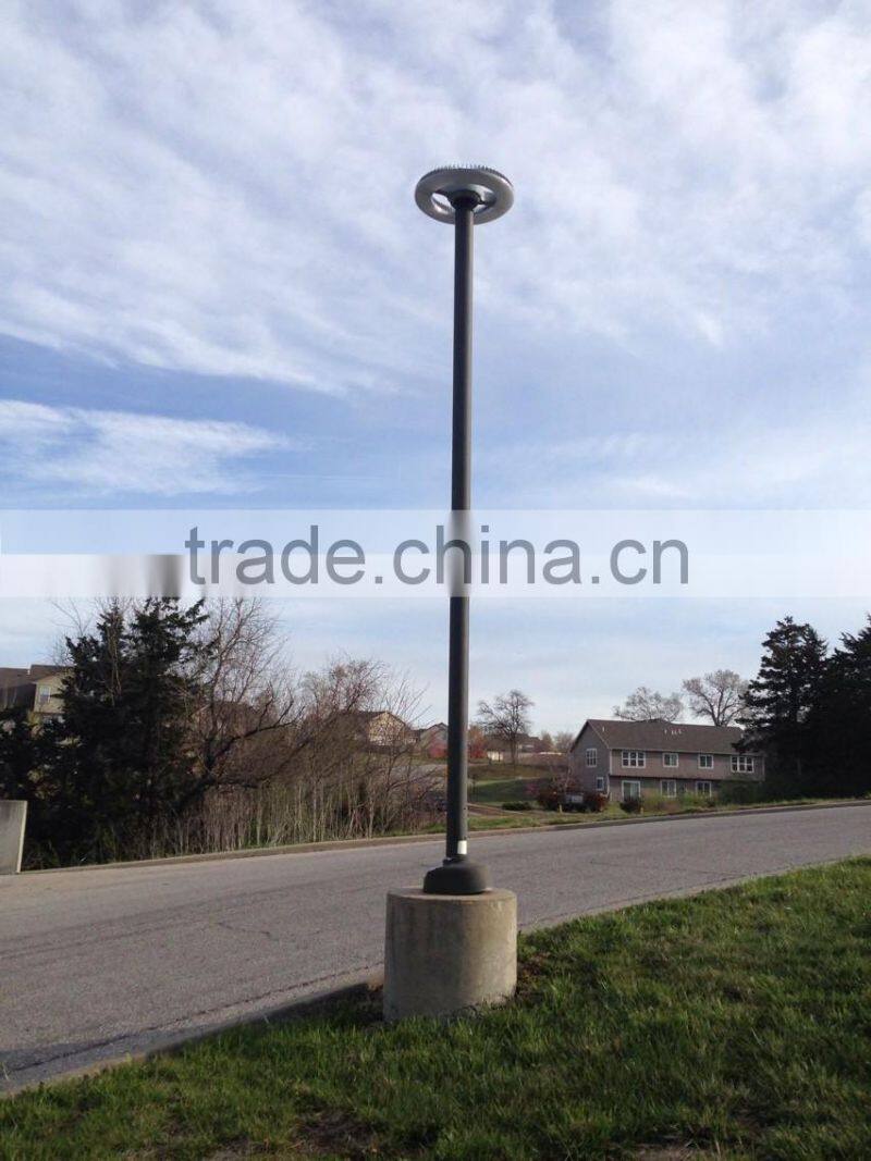 price lighting pole tapered aluminum tube hot dip galvanized bolt garden lamp post