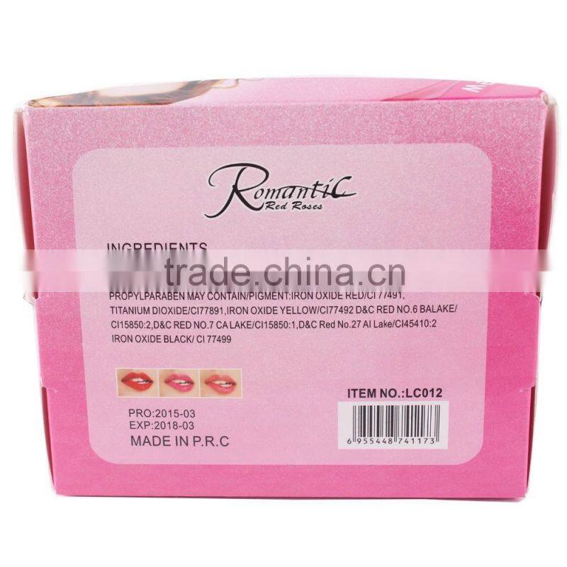 Romatic Bear magic color matte liquid long lasting peel off lipstick for the sexy lips