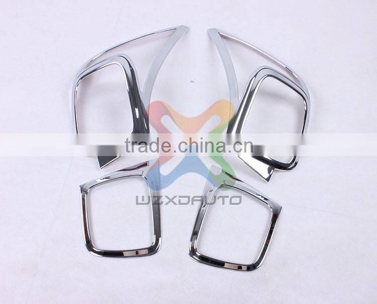 SET CHROME REAR TAIL LIGHT LAMP COVER TAIL LAMP COVER FOR CHEVROLET MALIBU 2013-2014