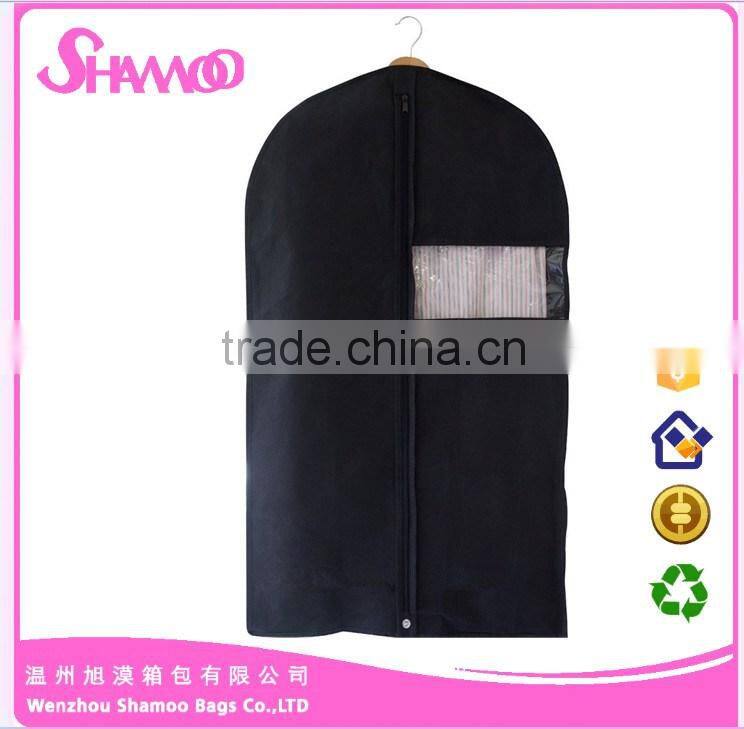Nylon material mens suit garment bag
